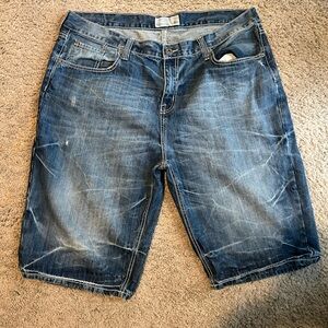 Ecko Unlimited Blue Denim Jeans Shorts